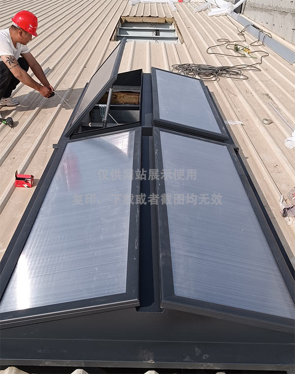 兰州王老吉生产车间肃州排烟天窗