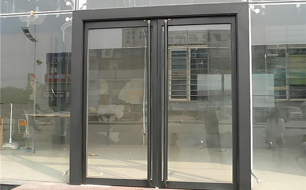 肃州玻璃地弹门