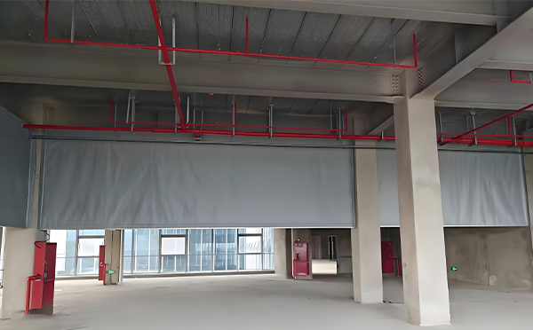 肃州防火布挡烟垂壁