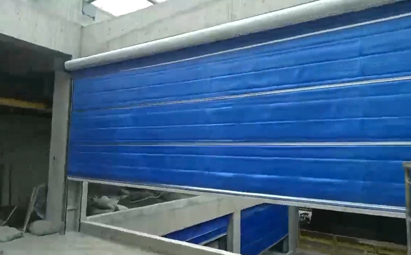 大型物流园区完成肃州防火门整体安装工程